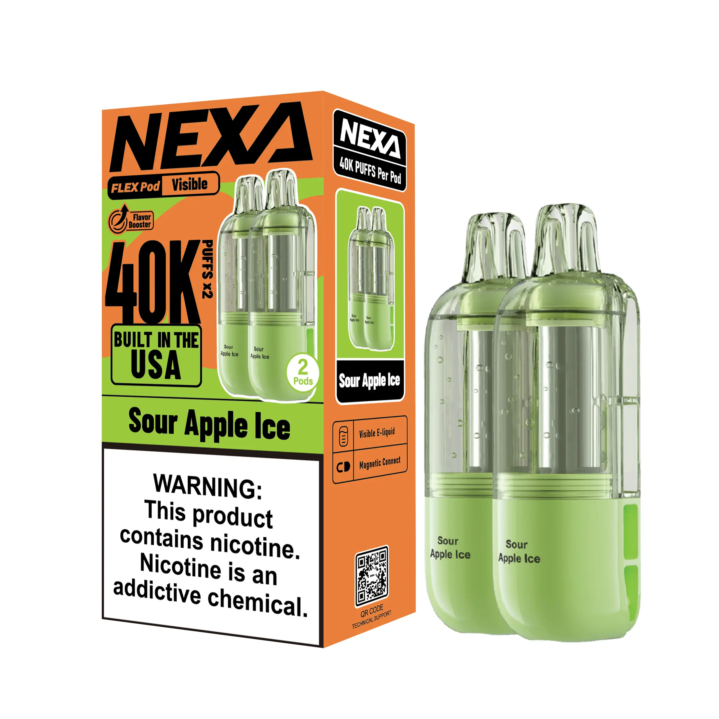 NEXA Flex Replacement Disposable Pods 2-Pack