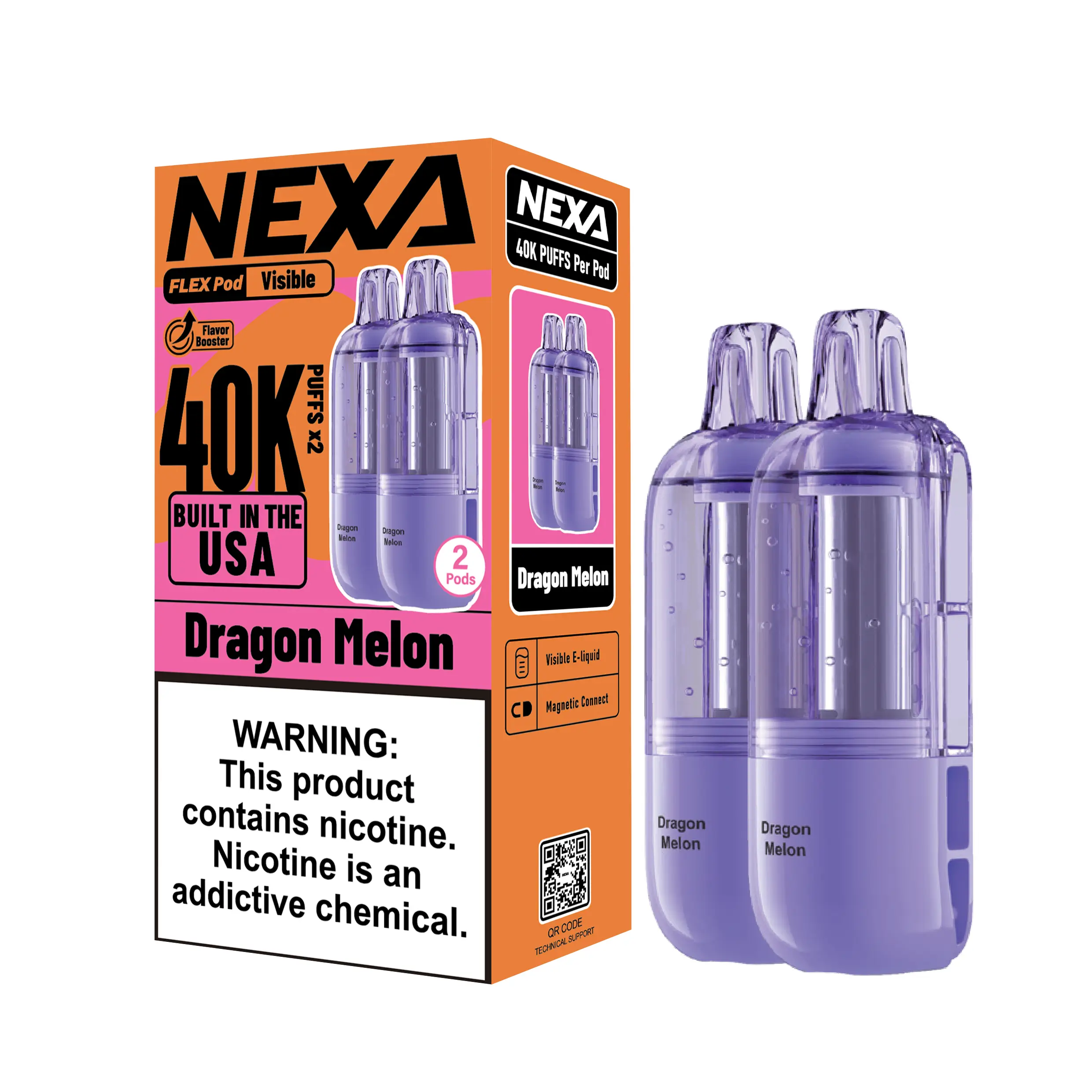 NEXA Flex Replacement Disposable Pods 2-Pack