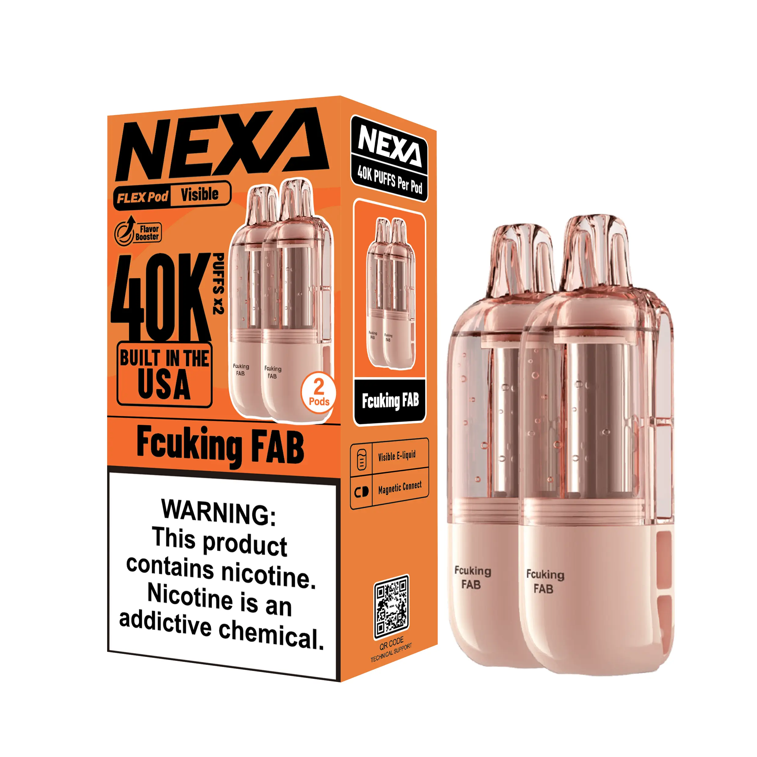 NEXA Flex Replacement Disposable Pods 2-Pack