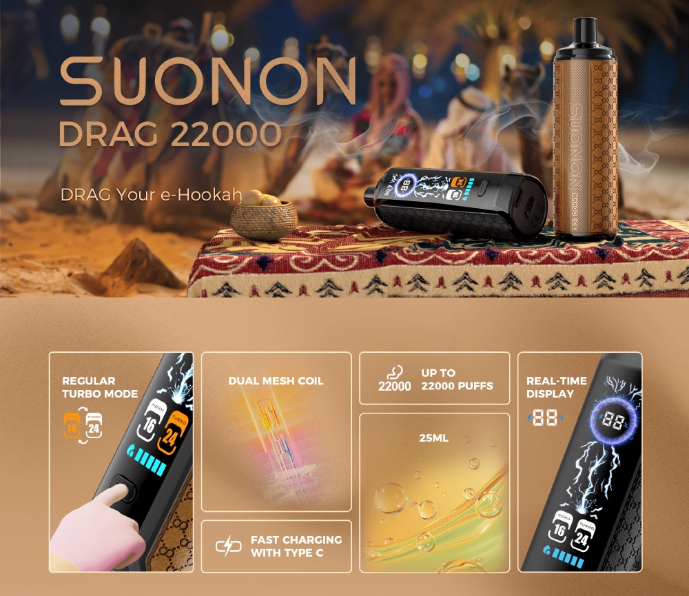 SUONON Drag 22000 puffs disposable vape product image