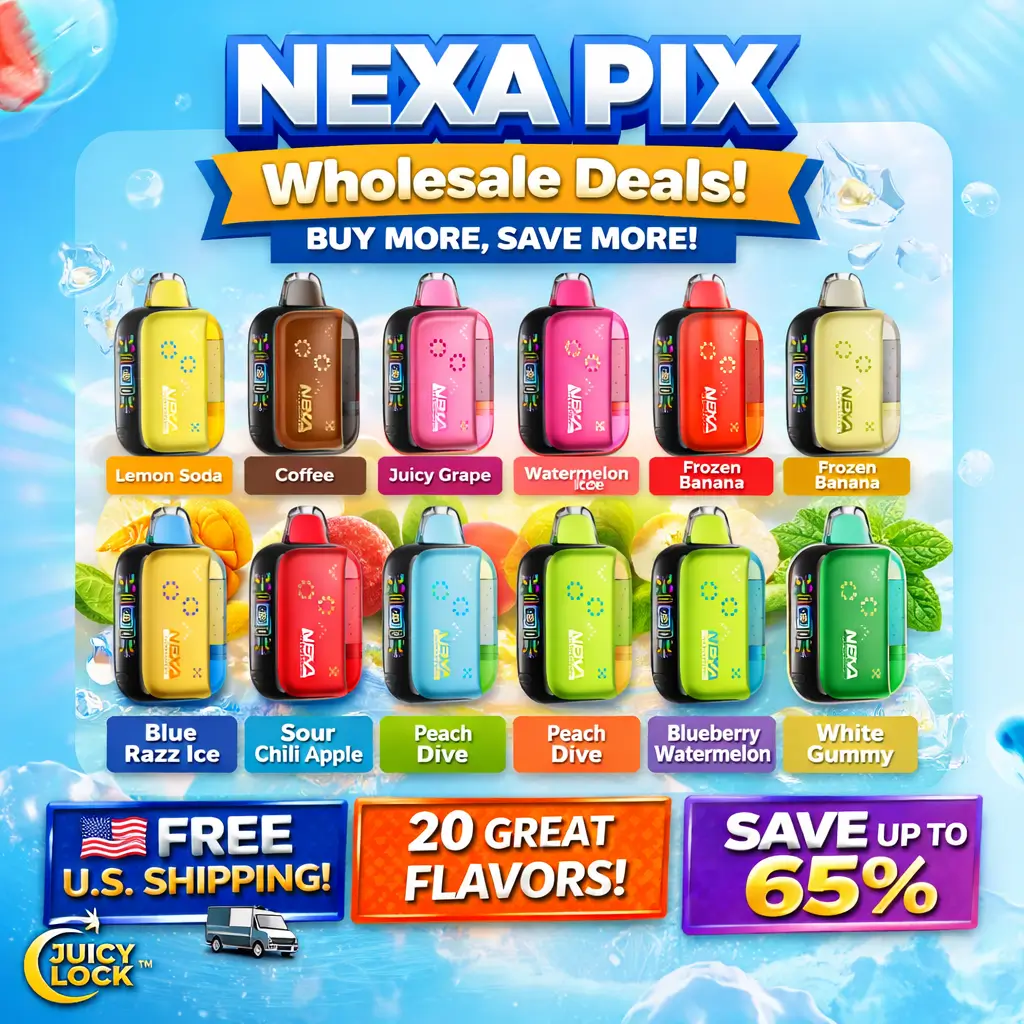 NEXA Wholesale Bulk Deals | Ultra 50K, PIX 35K, FLEX Kit 40K & Ultra II 50K