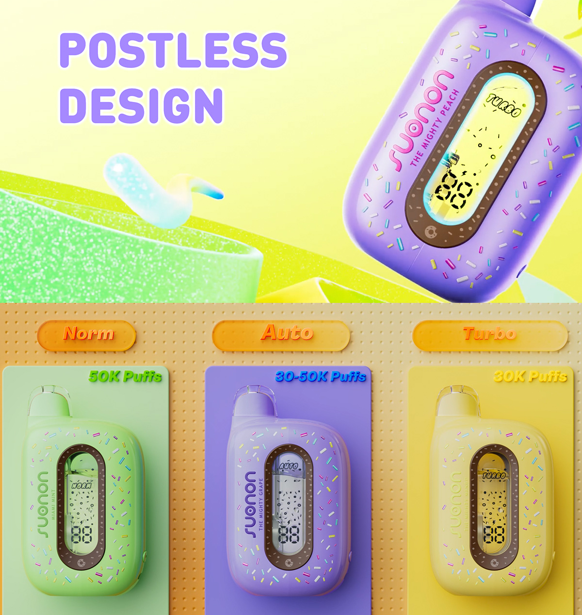 SUONON DONETE 50K product features and specifications